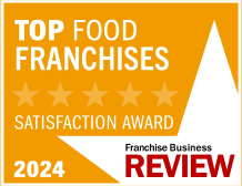 2024 Franchise Business Review Top Food Franchises Award Image