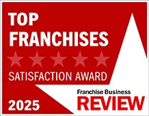 2025 Franchise Business Review Top Franchise Award Image