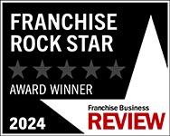 2024 Franchise Business Review Franchise Rock Star Award Image